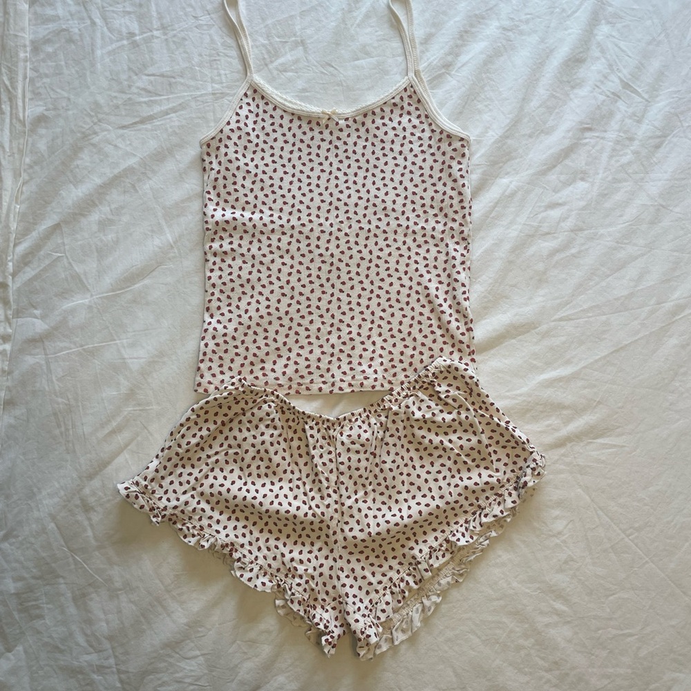 John Galt Women's Cherry Sleepwear Set